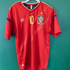 Real Federacion Cesc Fabregas #10 Campeones De Europa 1964 2008 Jersey